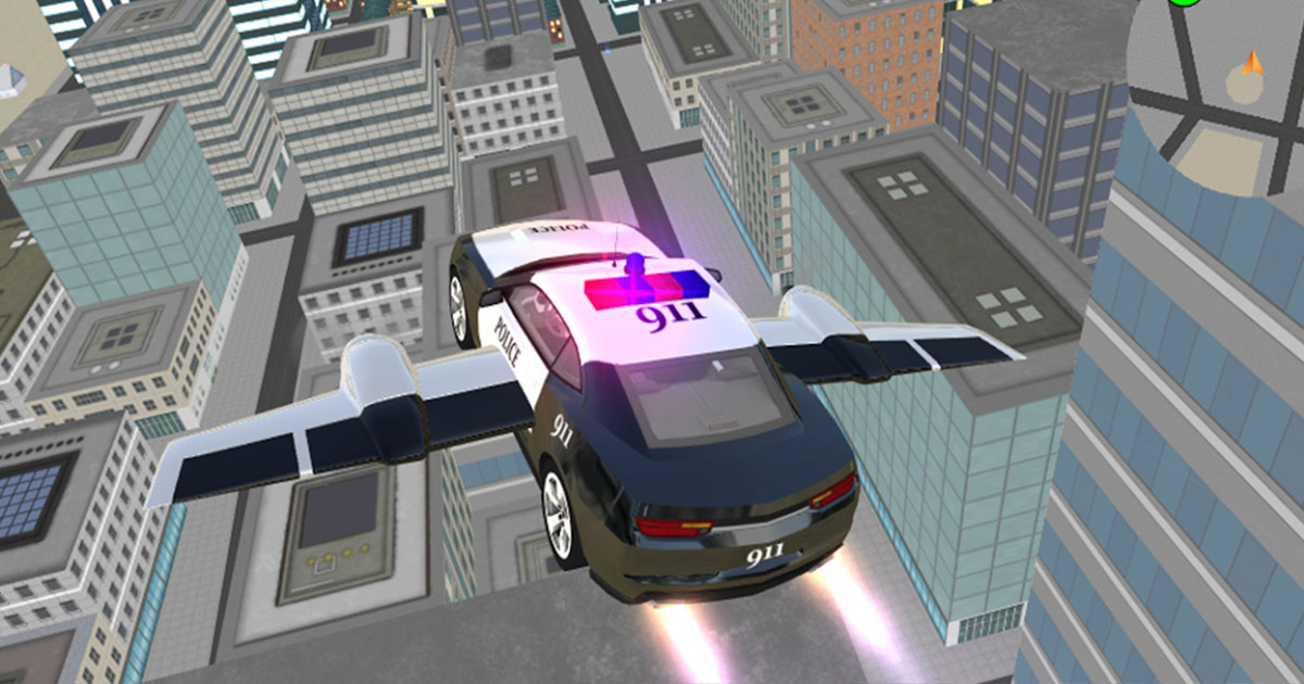 Police Flying Car Simulator