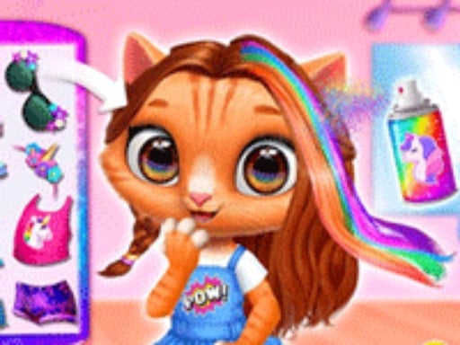 Kitty Animal Hair Salon - Fashion Hair Stylist